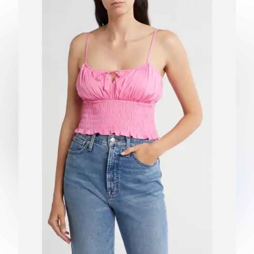 WAYF Bow Detail Camisole Womens XL NWT
